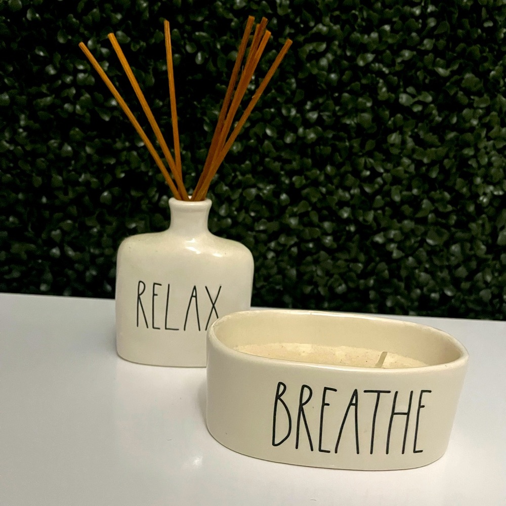 Rae Dunn Candle / diffuser  Combo